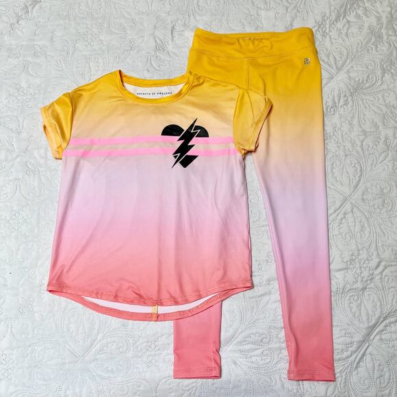 Rockets Of Awesome Athletic Outfit Size 8 - Picture 2 of 10